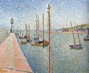 Paul Signac masts portrieux opus painting
